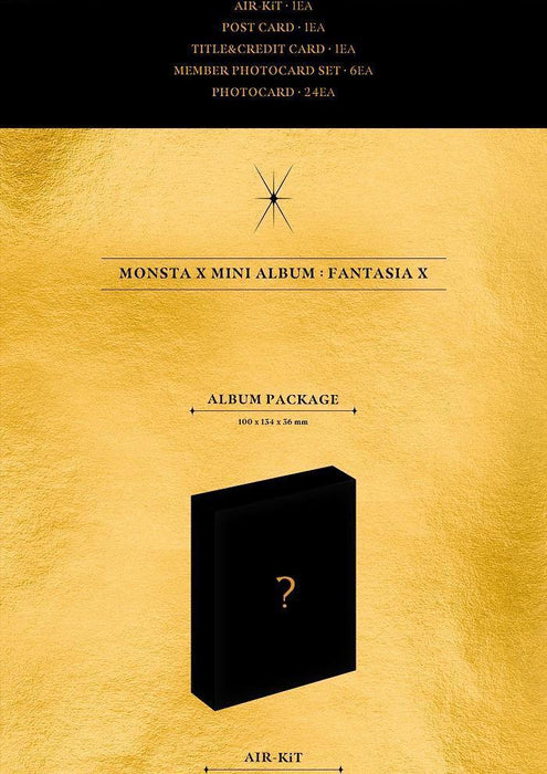 MONSTA X - FANTASIA X - Album KIT