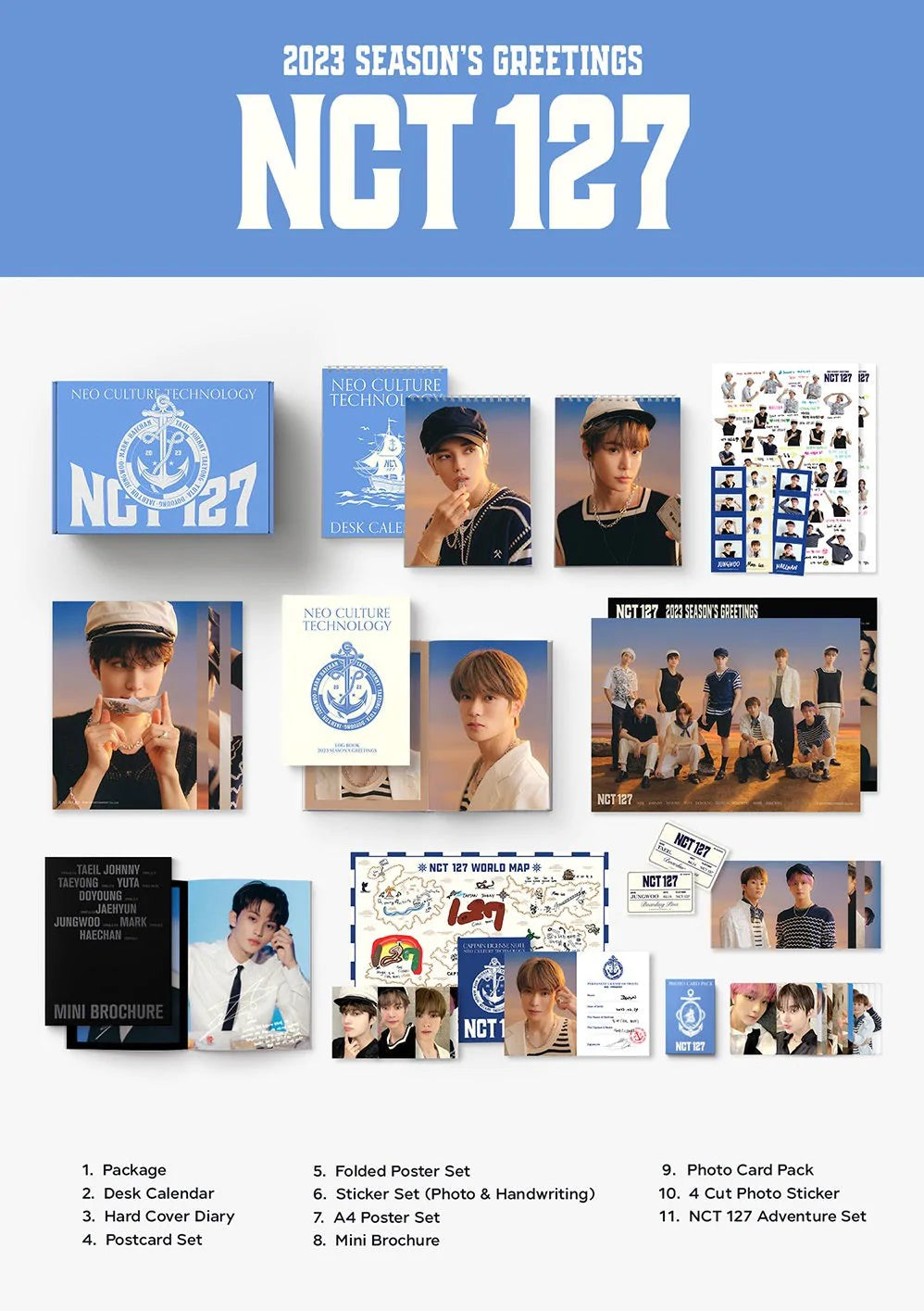 NCT 127 - 2023 SEASON'S GREETINGS Nolae Kpop