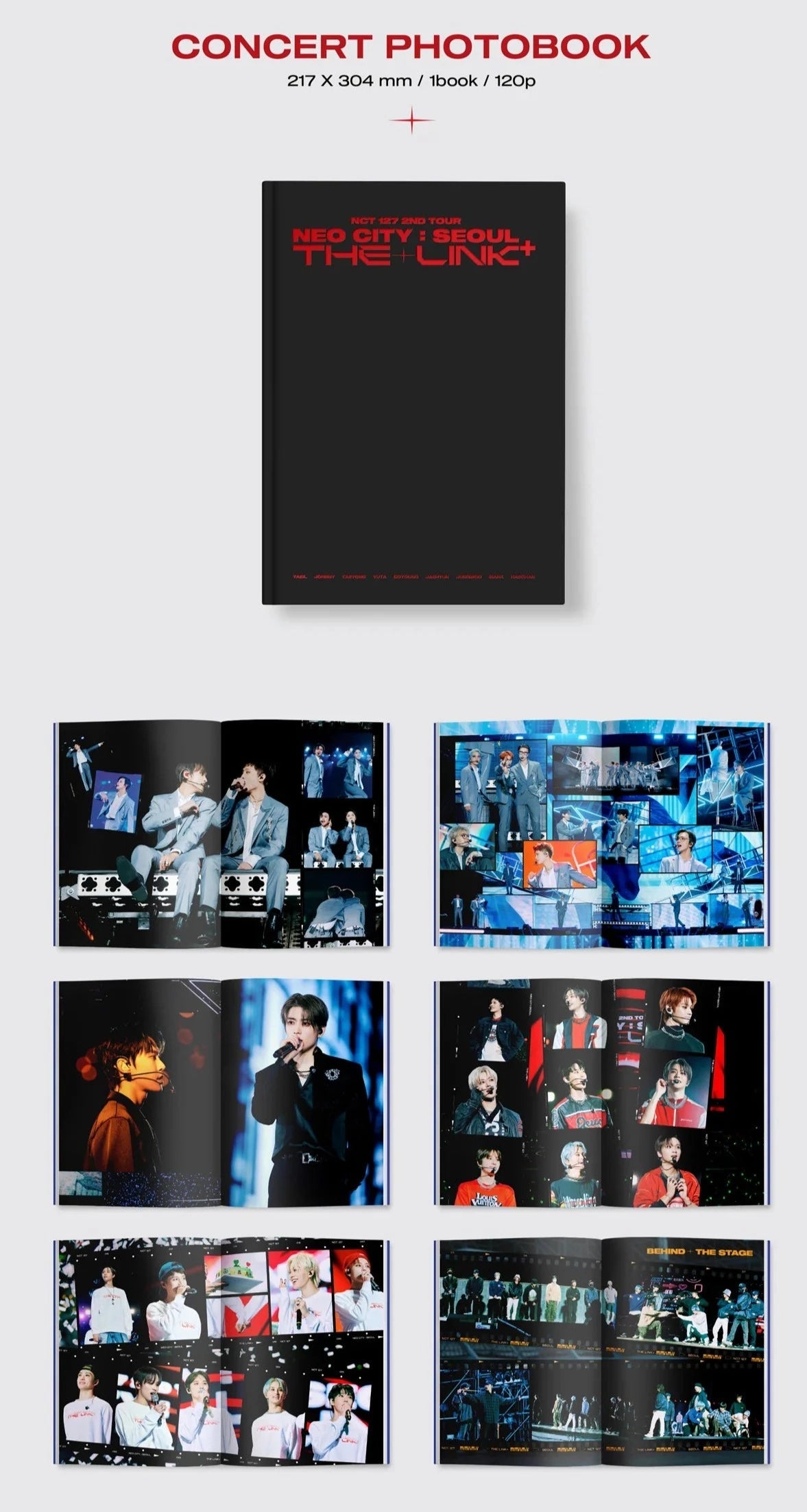 NCT 127 - 2ND TOUR "NEO CITY : SEOUL - THE LINK" PHOTO BOOK Nolae Kpop