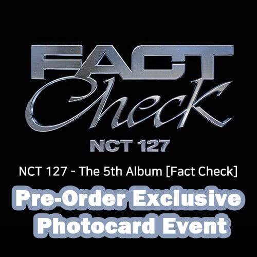 NCT 127 - FACT CHECK (THE 5TH ALBUM) CHANDELIER VER. + Extra Photocard Nolae Kpop