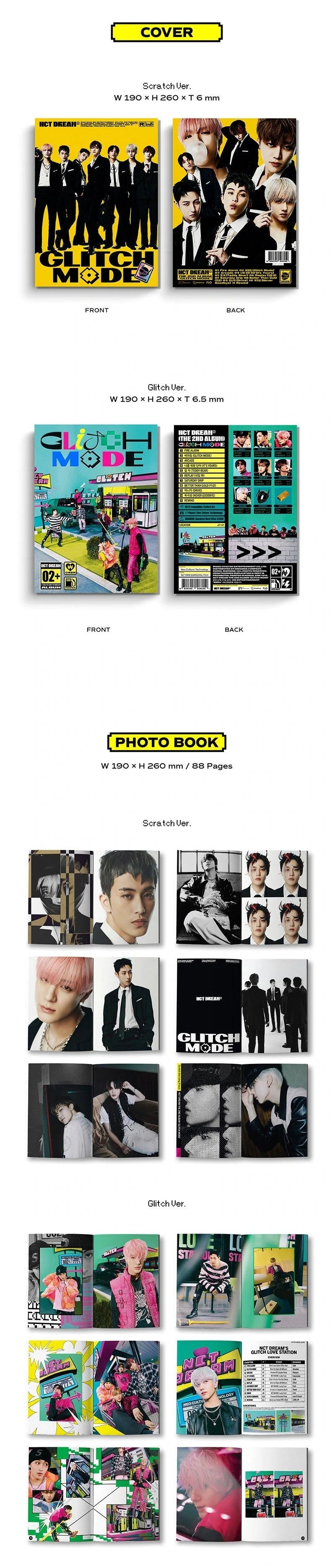 NCT DREAM - Vol.2 [Glitch Mode] Photobook Ver. Nolae Kpop