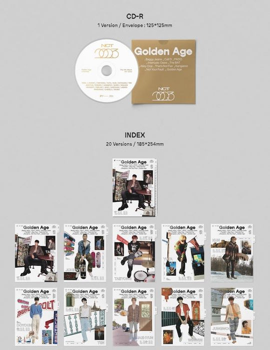 NCT - GOLDEN AGE (4TH FULL ALBUM) COLLECTING VER. + Extra Photocard Nolae Kpop