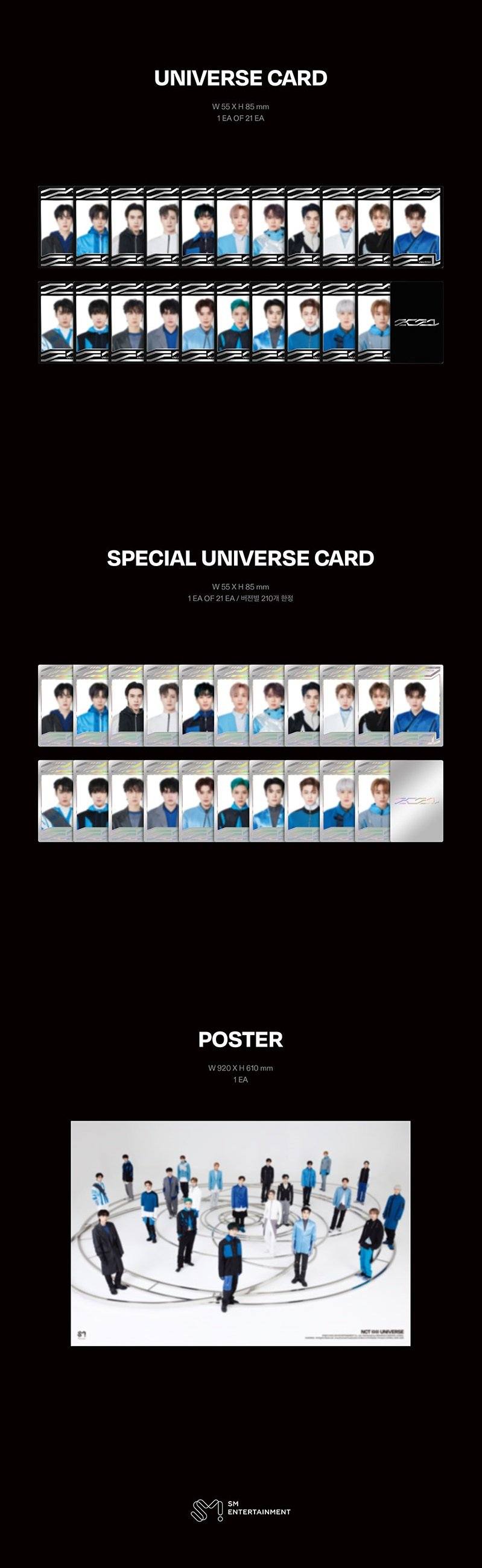 NCT - UNIVERSE JEWEL CASE VER. (3rd Full Album) Nolae Kpop