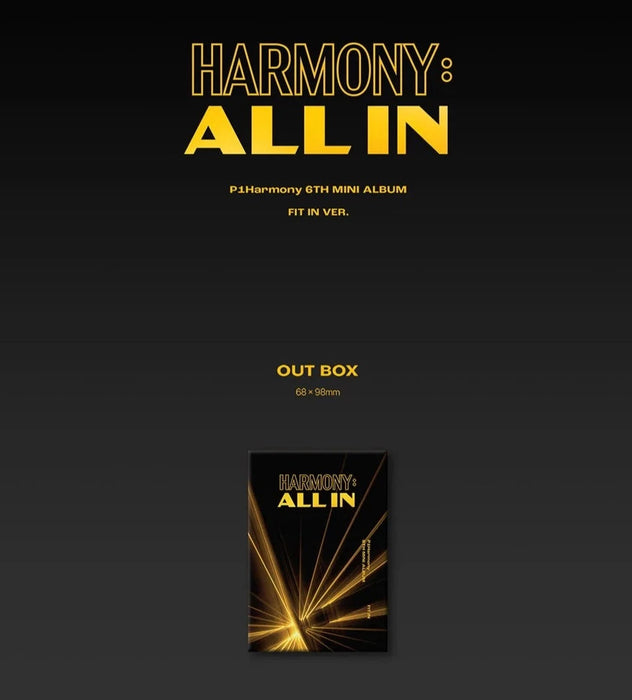 P1HARMONY - HARMONY : ALL IN (FIT IN VER.) Nolae Kpop