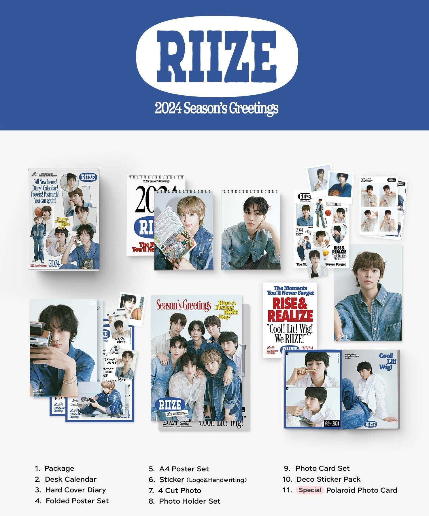 RIIZE - 2024 SEASON'S GREETINGS Nolae Kpop