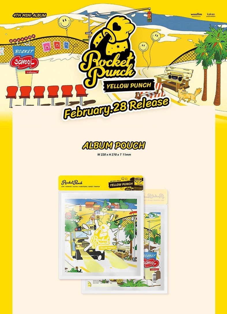 ROCKET PUNCH - YELLOW PUNCH (4TH MINI ALBUM) Nolae Kpop