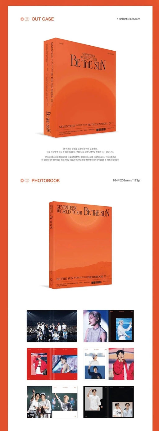 SEVENTEEN - BE THE SUN WORLD TOUR SEOUL (TOUR DVD) Nolae Kpop