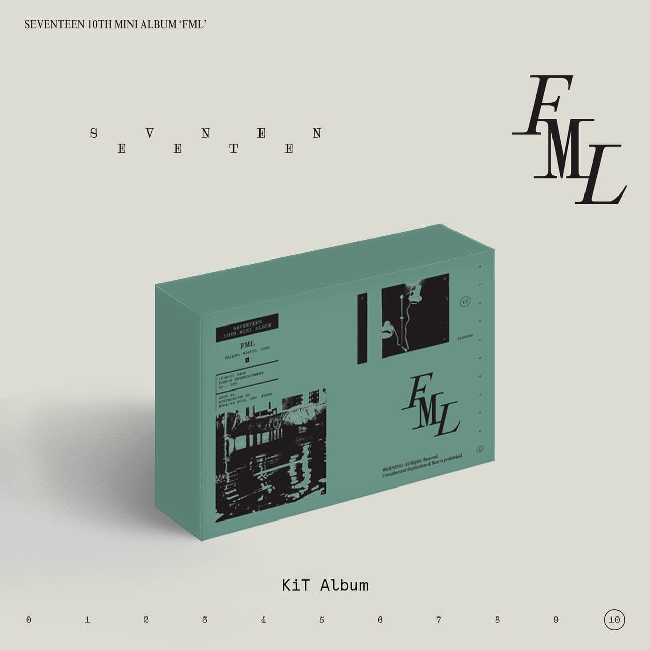 SEVENTEEN - 'FML' (10th Mini Album) Kit Ver. Nolae Kpop