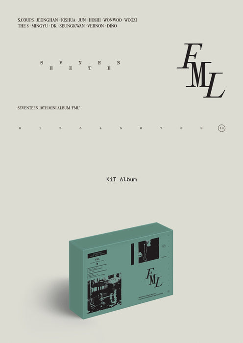 SEVENTEEN - 'FML' (10th Mini Album) Kit Ver. Nolae Kpop