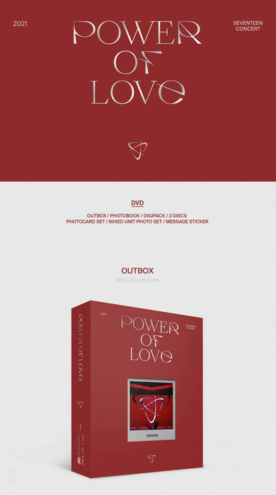 Seventeen - [Power of love] Concert DVD Nolae Kpop