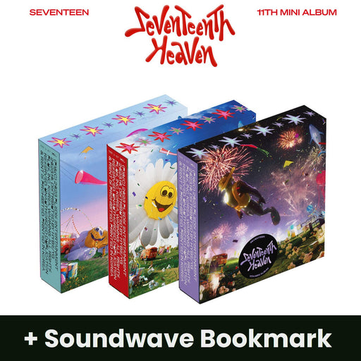 SEVENTEEN - SEVENTEENTH HEAVEN (11TH MINI ALBUM) + Soundwave Bookmark Nolae Kpop