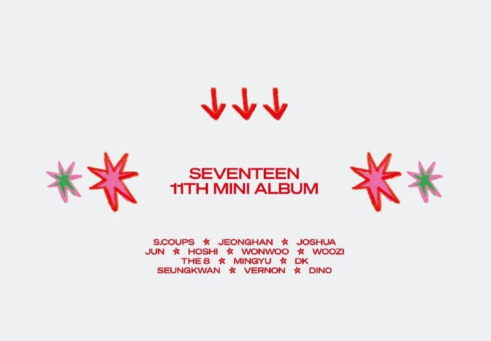SEVENTEEN - SEVENTEENTH HEAVEN (11TH MINI ALBUM) + Soundwave Bookmark Nolae Kpop