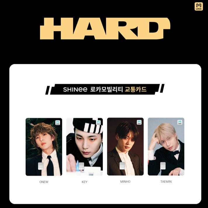 SHINee - HARD [LOCAMOBILITY CARD] Nolae Kpop