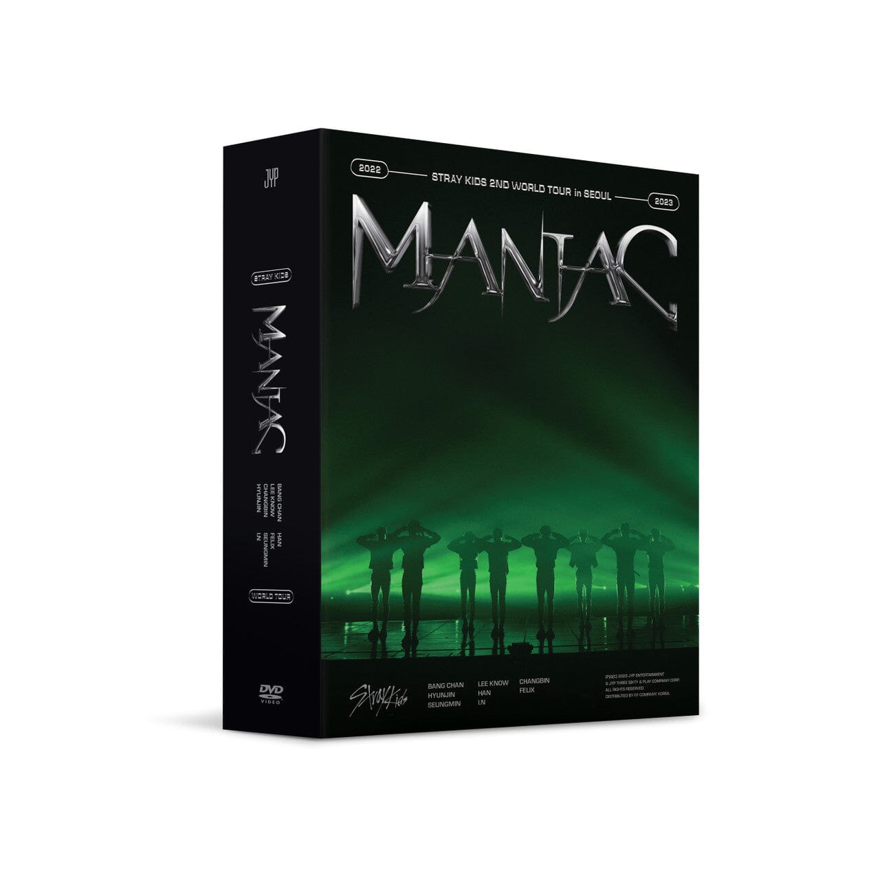 STRAY KIDS - 2ND WORLD TOUR "MANIAC IN SEOUL" DVD Nolae Kpop