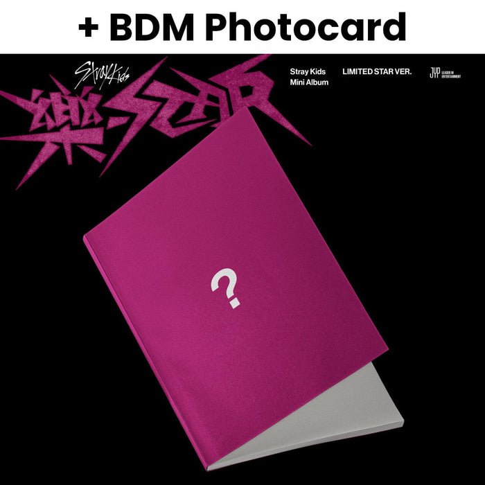 Stray Kids - "樂-STAR" LIMITED STAR VER. + BDM Photocard Nolae Kpop