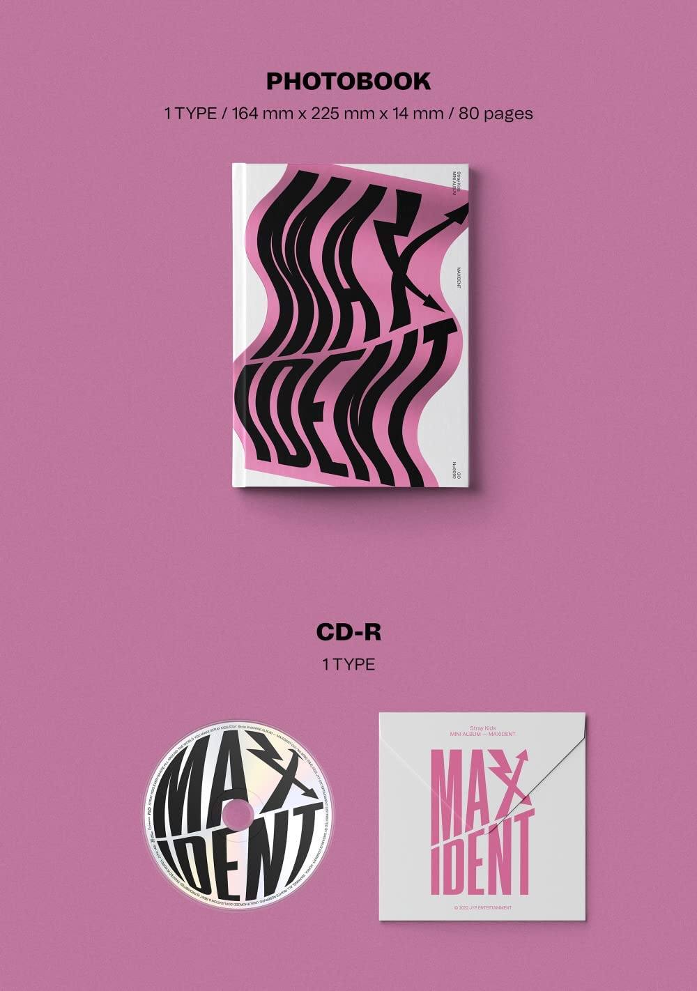 STRAY KIDS - MAXIDENT LIMITED EDITION GO VER. (7TH MINI ALBUM) Nolae Kpop