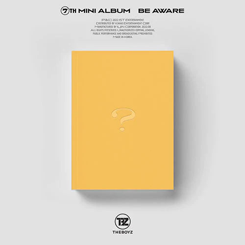 THE BOYZ - BE AWARE (7TH MINI ALBUM) Nolae Kpop