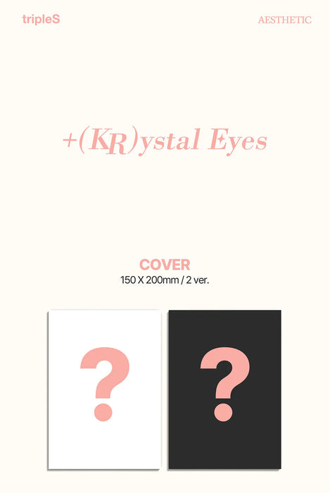 TRIPLES - +(KR)YSTAL EYES 'AESTHETIC' (Mini Album) Nolae Kpop