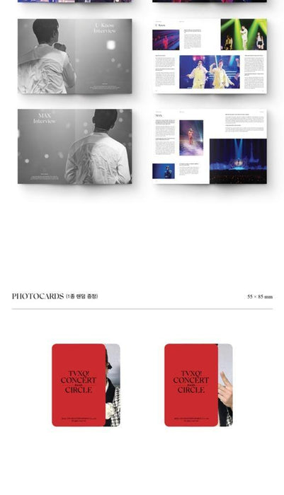 TVXQ - [TVXQ! CONCERT -CIRCLE- #with] (Photo book)