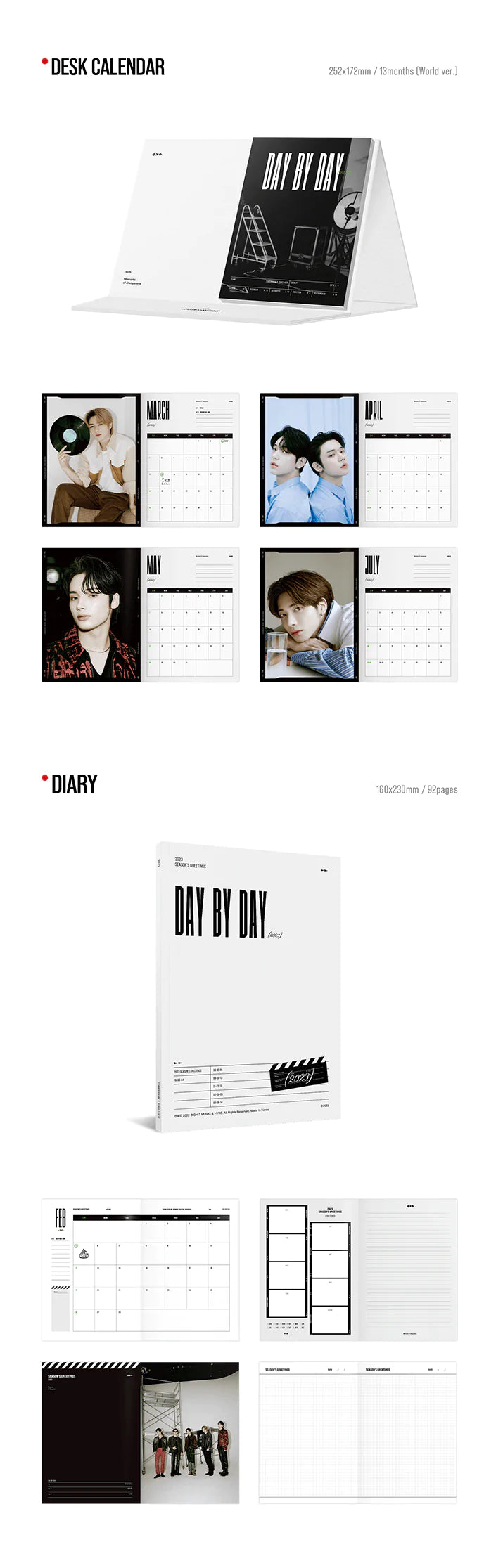 TXT - 2023 SEASON'S GREETINGS "DAY BY DAY" Nolae Kpop