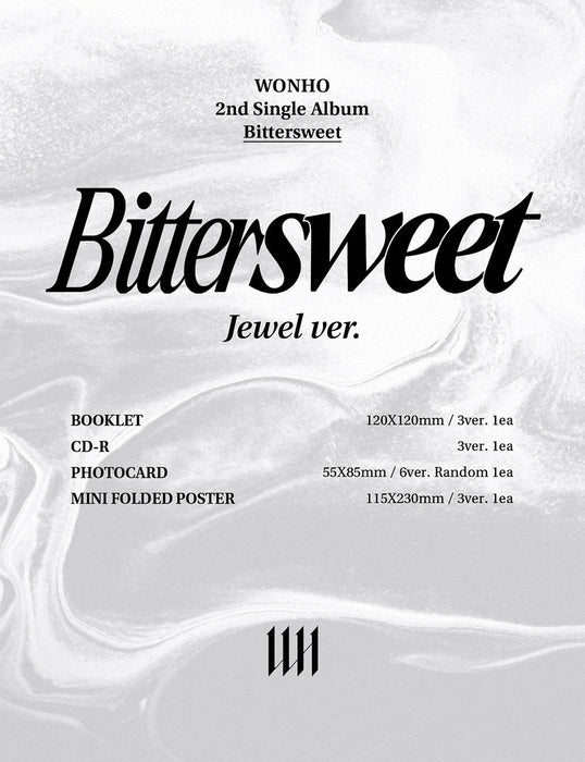 WONHO - BITTERSWEET (JEWEL CASE VER.) Nolae Kpop