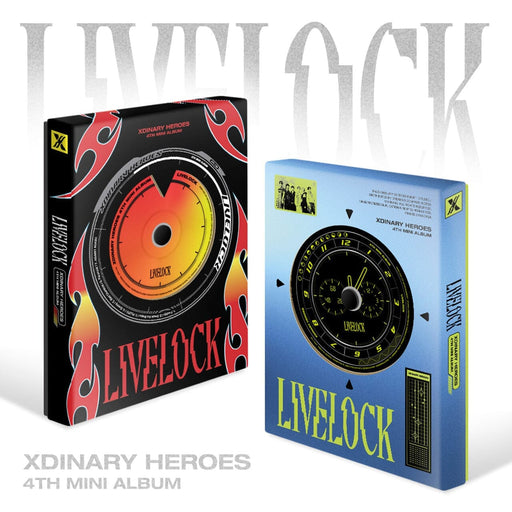XDINARY HEROES – LIVELOCK (4TH MINI ALBUM) STANDARD VER. + Soundwave Photocard Nolae Kpop