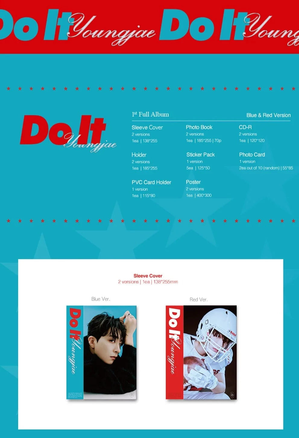 YOUNGJAE (GOT7) - DO IT (1ST FULL ALBUM) Nolae Kpop